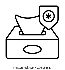 papel tisular Diseño de conceptos modernos, ilustración vectorial