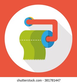 tissue papper flat icon