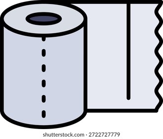 Tissue Roll New Creative Icon Design Vector