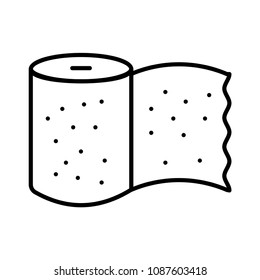 tissue roll toilet 