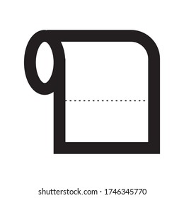 tissue simple line icon design