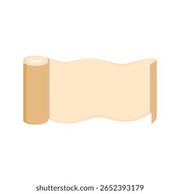 vetor de ícone de rolo de papel higiênico e tecido