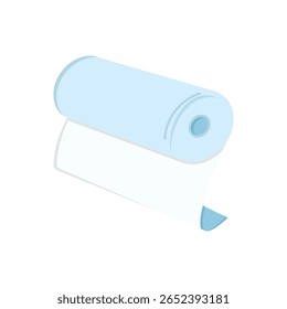 vetor de ícone de rolo de papel higiênico e tecido