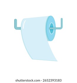 vetor de ícone de rolo de papel higiênico e tecido