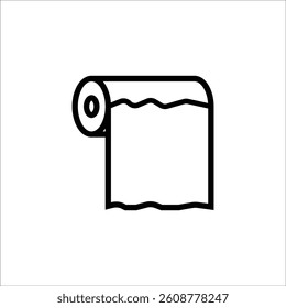 tissue vector icon line template