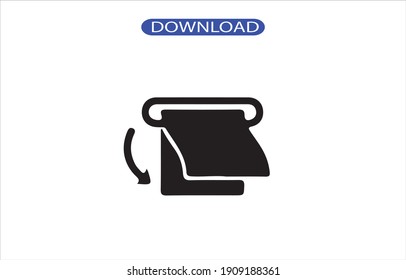 tisu toilet icon or logo isolated sign symbol vector illustration - high quality black style vector icons.