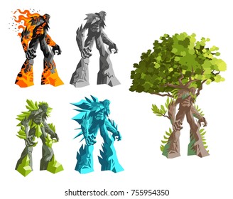 titan golem creatures