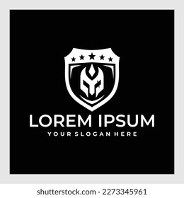Titan logo design stock vector.Logo design for sport team, tournament, league or school mascot