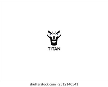 Titan logo design vector illustration