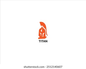 Ilustração do vetor do projeto do logotipo Titan