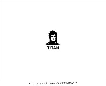 Ilustración vectorial de diseño de logo Titan
