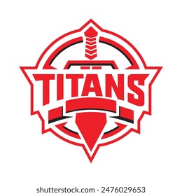 titans logo , simple and clean