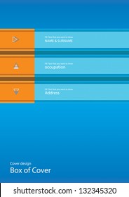 Title bar design for cover