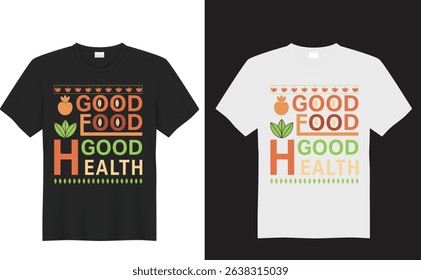 Title: Black casual t-shirt design concept with front view template for men's fashion