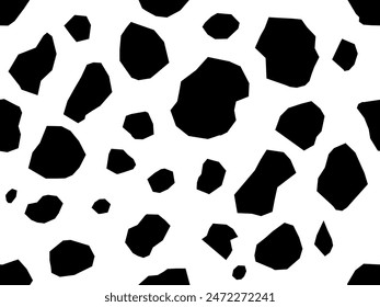 Title	
Black rock debris seamless pattern	