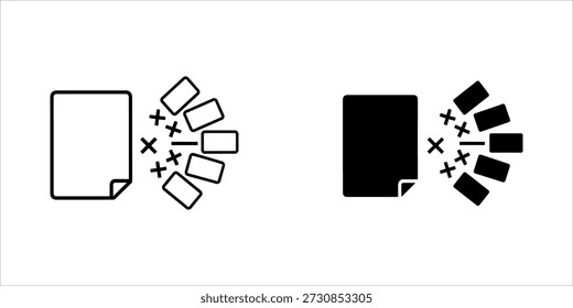 Title: Black and white of a calendar with a bar chart and a building with windows