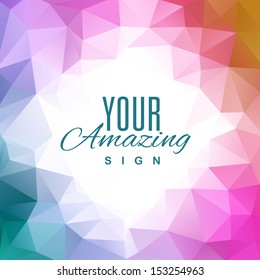title infographics header abstraction colour polygon scene template for corporate employment identification design title infographics header colour color white star texture colourful conceptual scene