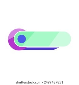 title news lower third cartoon. video headline, channel template, television live title news lower third sign. isolated symbol vector illustration