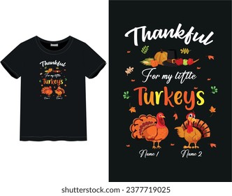 Title: Thanksgiving Day T-shirt | Vacation mood | Male and Female T-shirt | Thanksgiving Day quotes
