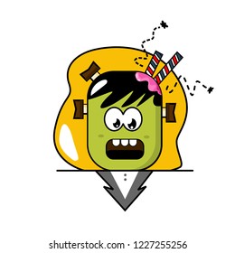 Title : Zombie Cute 1 Halloween
Size : 30 cm x 30 cm
