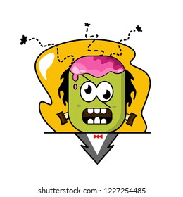 Title : Zombie Cute 2 Halloween
Size : 30 cm x 30 cm