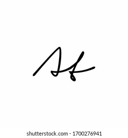 at titlecase handwriting symbol letter