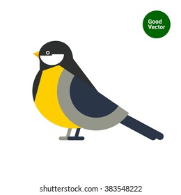 Titmouse flat icon
