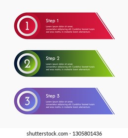 tittle button simple diagram workflow step infographic with colorful style colorful corporate for presentation