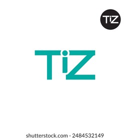 TIZ Logo Letter Monogram Design