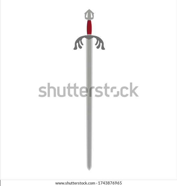 中世のスペイン人戦士のティゾナ剣はシド・カンペアドール、ウェブと 