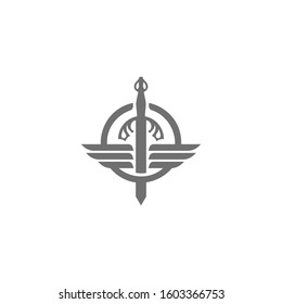 Tizona sword with wings and circle