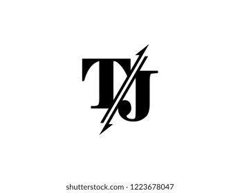 TJ initials logo sliced