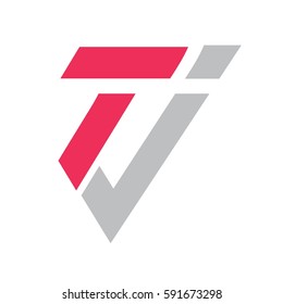 tj letterr vector logo