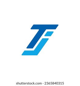 Logotipo TJ, Monograma TJ, Logotipo TJ Inicial, Logotipo TJ Letra, Icono, Vector