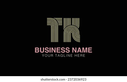 TK initial logo | initial based abstract modern minimal creative logo, vector template image. luxury logotype , real estate homie . typography . initials 