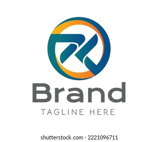 TK logo, TK letter logo design template. Gradient linear circle with initial letter TK. Concept of connection, integration, distribution, development. Branding, Business and Technology logos. 


