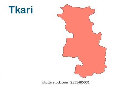 Mapa da subdivisão de Tkari, Distrito de Gaya, Estado de Bihar, República da Índia, Governo de Bihar, Território indiano, Índia Oriental, política, aldeia, turismo