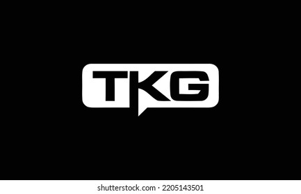 Tkg Letter Initial Logo Design Template Stock Vector (Royalty Free ...