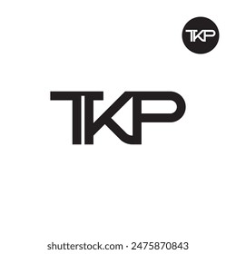 TKP Logo Letter Monogram Design