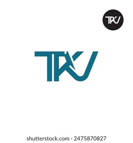 TKV Logo Letter Monogram Design