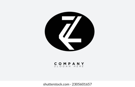TL Alphabet letters Initials Monogram logo LT, T and L