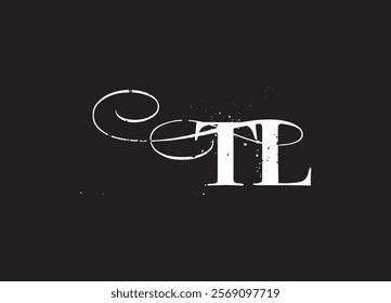 TL initial letter logo design and minimalist logo
