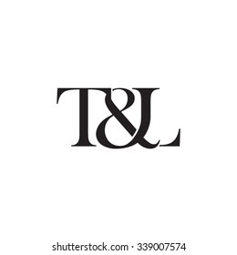 T&L Initial logo. Ampersand monogram logo