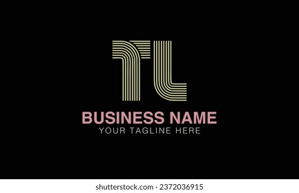 TL initial logo | initial based abstract modern minimal creative logo, vector template image. luxury logotype , real estate homie . typography . initials 