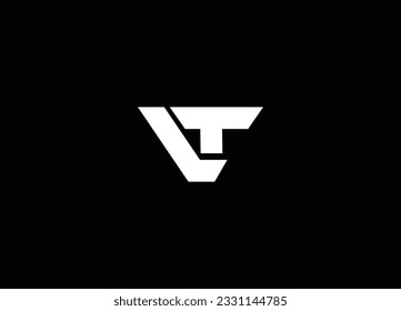 Diseño de logotipo de carta TL y plantilla de vector
