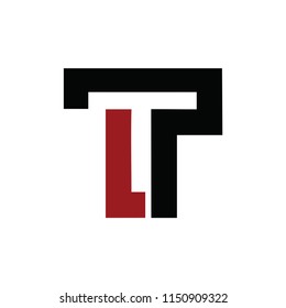 tl letter vector logo. lt letter vector logo