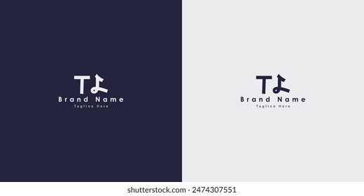 TL letters vector logo design