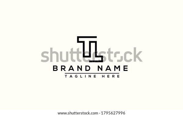 Tl Logo Design Template Vector Graphic Stock Vector (Royalty Free ...
