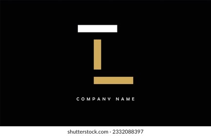 TL, LT Abstract Letters Logo Monogram