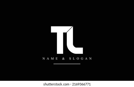TL, LT, T, Labstract letters logo monogram